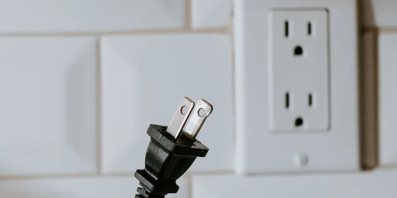 Electrical outlet examined during Denver RPP rental inspection